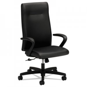 HON Ignition Series Seating Executive High-Back Chair, Black Leather Upholstery IE102SS11 HONIE102SS11 IEH1FHUSQ11T