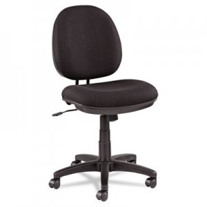 Alera Interval Swivel/Tilt Task Chair, 100% Acrylic with Tone-On-Tone Pattern, Black ALEIN4811