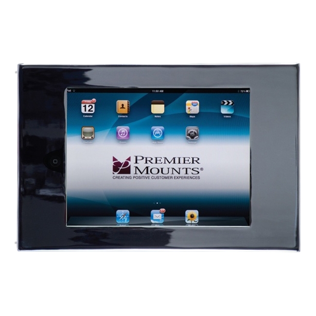 Premier Mounts Secure iPad Mounting Frame with Access to Home Button IPM-710