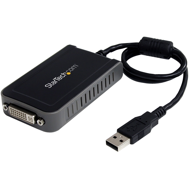 StarTech.com USB to DVI External Video Card Multi Monitor Adapter - 1920x1200 USB2DVIE3