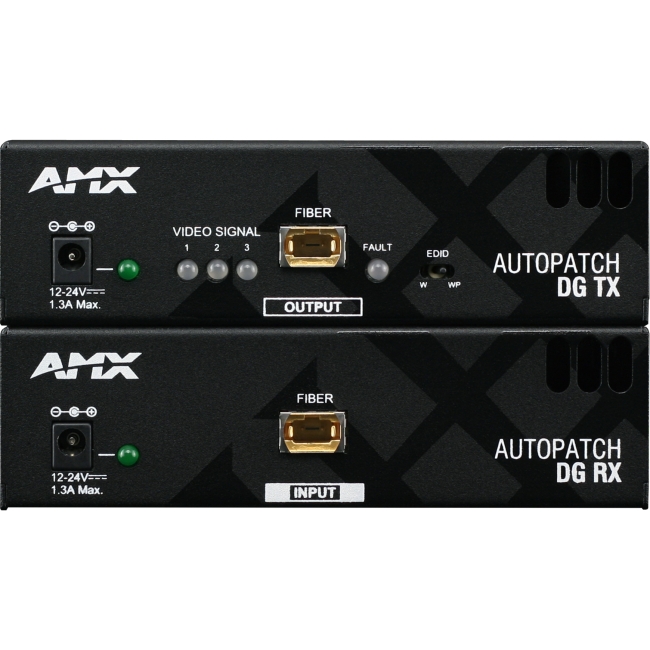 AMX Video Console FG1010-63-01 AVB-RX-FIBER-DVI