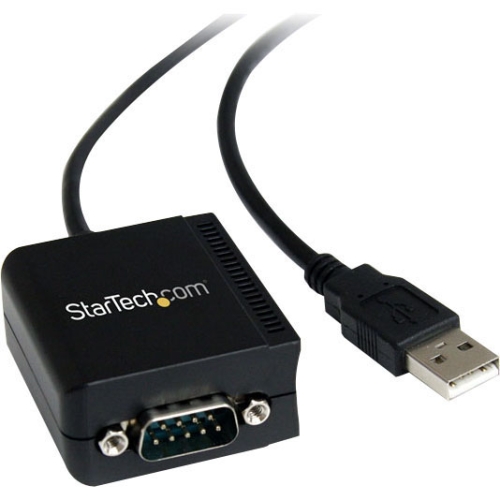 StarTech.com 1 Port FTDI USB to Serial RS232 Adapter Cable with Optical Isolation ICUSB2321FIS
