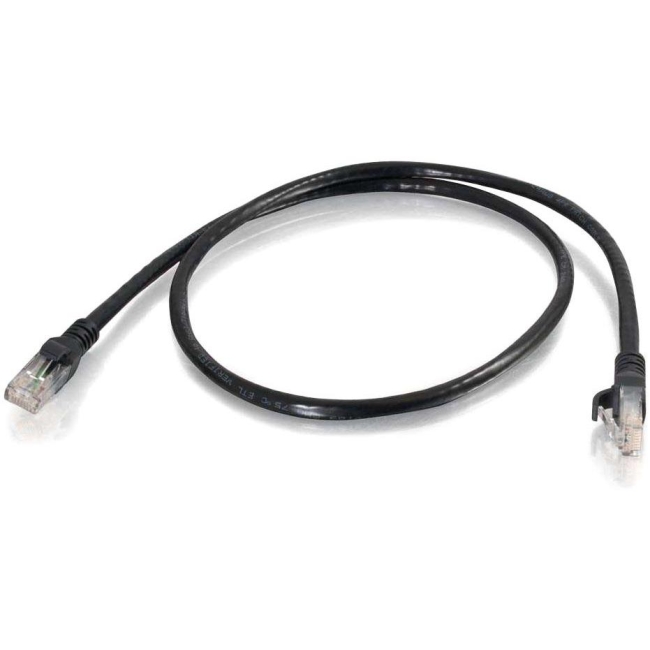 C2G 10 ft Cat6 Snagless UTP Unshielded Network Patch Cable (TAA) - Black 10294