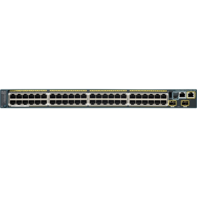 Cisco Catalyst Ethernet Switch - Refurbished WS-C2960S48FPDL-RF 2960S-48FPD-L