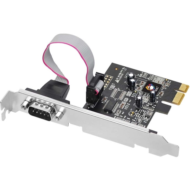 SIIG 1-port PCI Express Serial Adapter JJ-E01111-S1