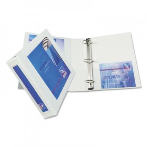Avery Framed View Heavy-Duty Binder w/Locking 1-Touch EZD Rings, 2" Cap, White AVE68036 68036