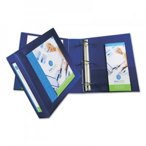 Avery Framed View Heavy-Duty Binder w/Locking 1-Touch EZD Rings, 2" Cap, Navy Blue AVE68033 68033