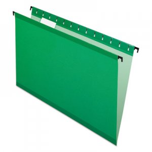 Pendaflex Poly Laminate Hanging Folders, Legal, 1/5 Tab, Bright Green, 20/Box PFX615315BGR 6153 1/5 BGR