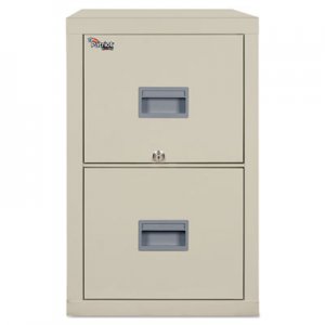 FireKing Patriot Insulated Two-Drawer Fire File, 17-3/4w x 25d x 27-3/4h, Parchment 2P1825-CPA FIR2P1825CPA