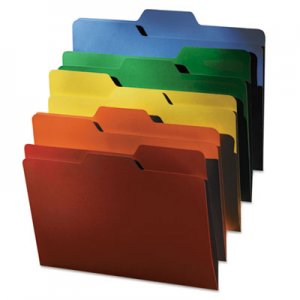 find It FindIt File Folders, 1/3 Cut, 11 Pt Stock, Letter, Assorted, 80/PK IDEFT07070 FT07070
