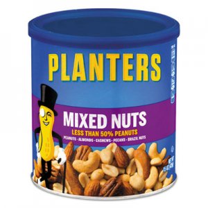 Planters Mixed Nuts, 15oz Can PTN01670 01670