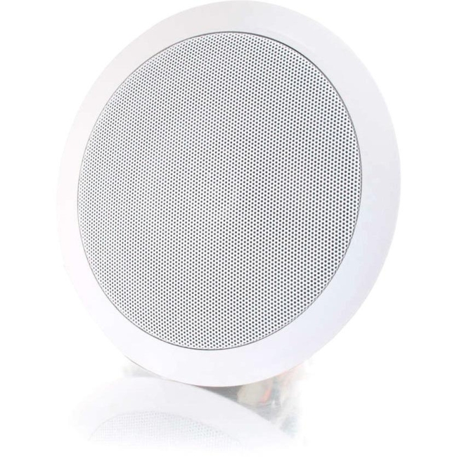 C2G 5in Ceiling Speaker - White (Each) 39903