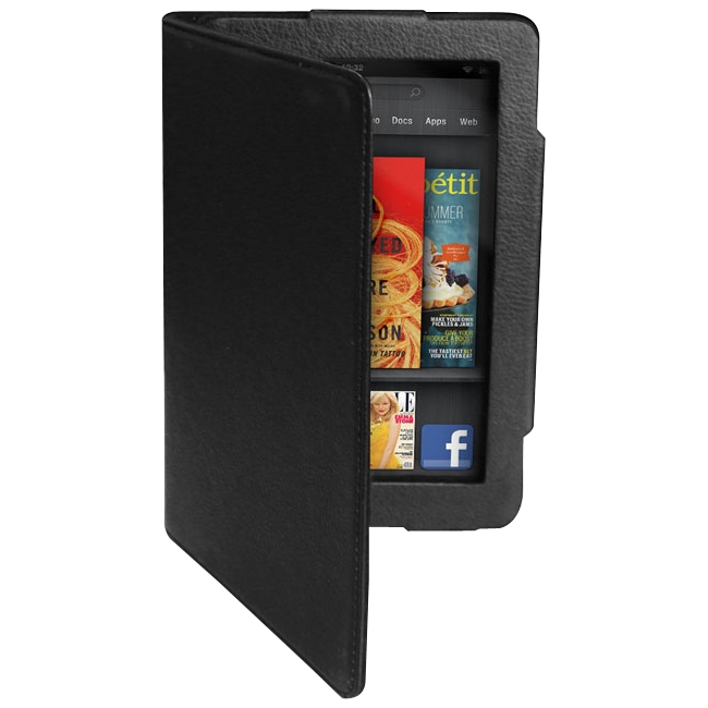 Premiertek Flip Leather Case With Stand For Amazon Kindle Fire LC-AKF