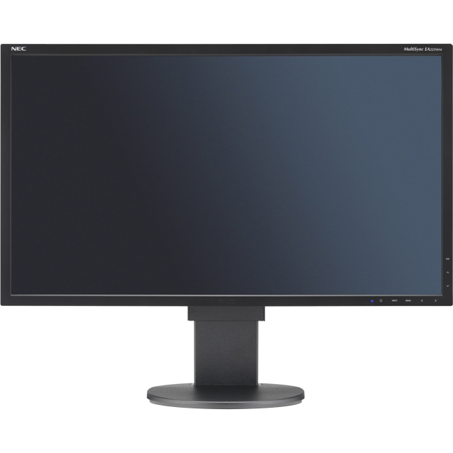 NEC Display 22" LED-Backlit Desktop Monitor W/Adjustable Stand EA223WM-BK EA223WM