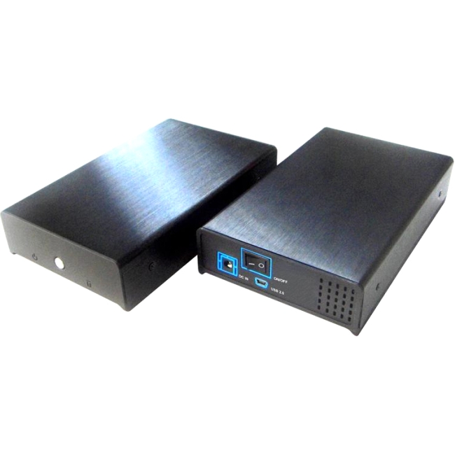 Inland Products USB 2.0 Hard Drive Enclosure - 2.5" and 3.5" SATA 8419