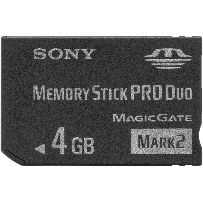 Sony Corporation 4GB Memory Stick PRO Duo MSMT4G/TQMN