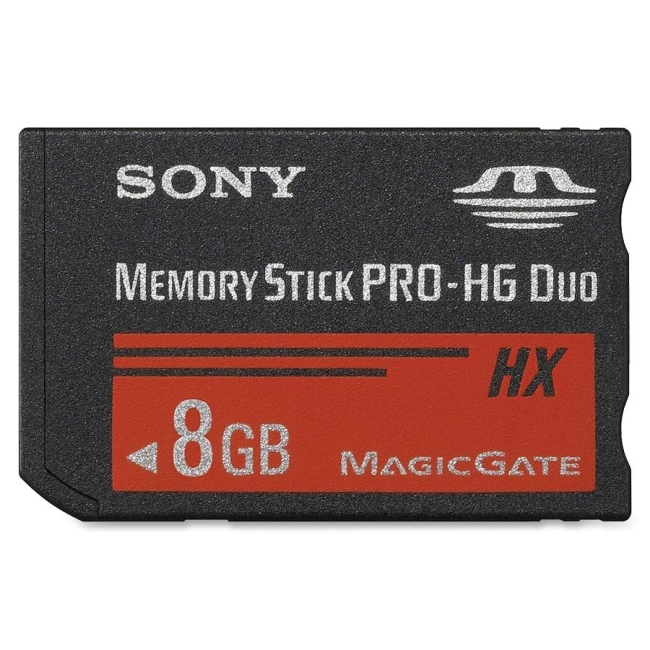 Sony Corporation 8GB Memory Stick PRO-HG Duo HX MSHX8B/MN