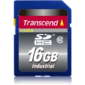 Transcend Industrial Temp SDHC10I SDHC Card TS16GSDHC10I