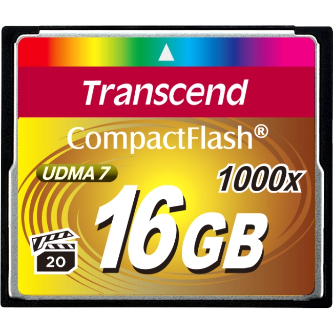 Transcend 1000x CompactFlash (Ultimate) TS16GCF1000