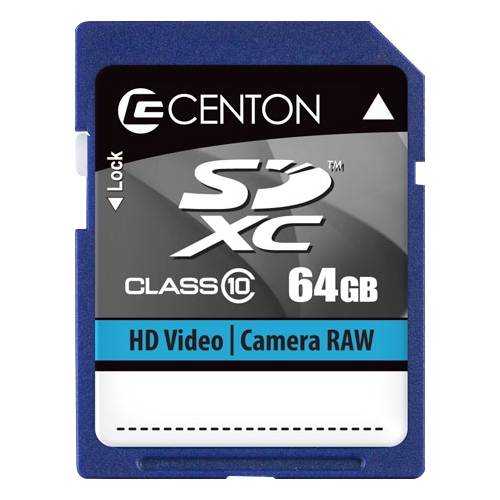 Centon 64GB Secure Digital Extended Capacity (SDXC) - Class 10 S1-MSDXC10-64G