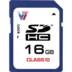 V7 16GB Class 10 SDHC Card VASDH16GCL10R-2N