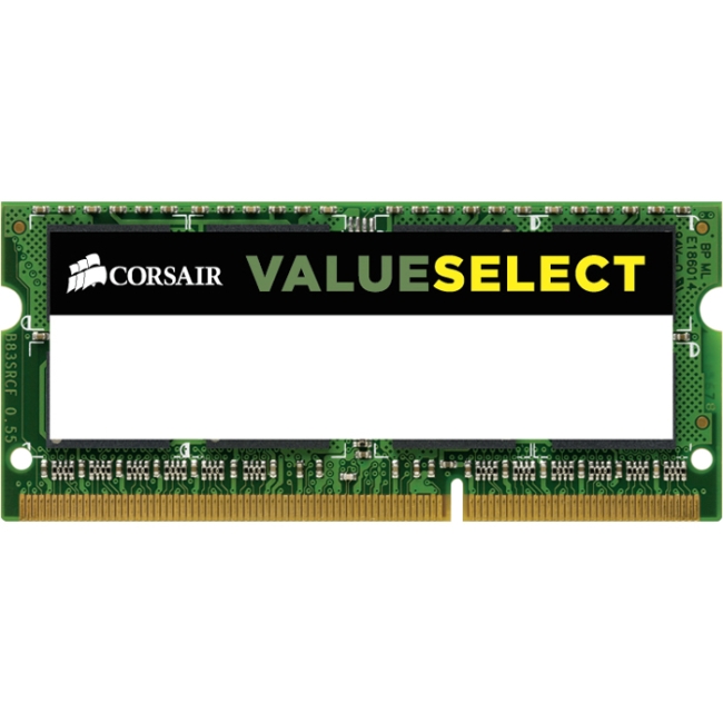 Corsair ValueSelect 8GB DDR3 SDRAM Memory Module CMSO8GX3M1A1600C11