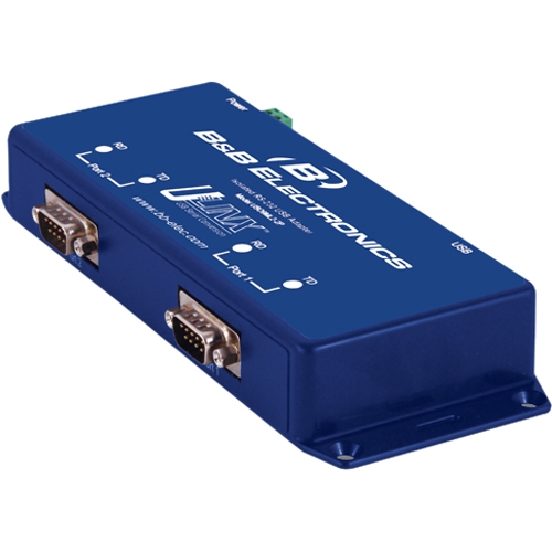 B+B USB To Isolated Serial 2 Port RS-232 W/DB9M USO9ML2-2P