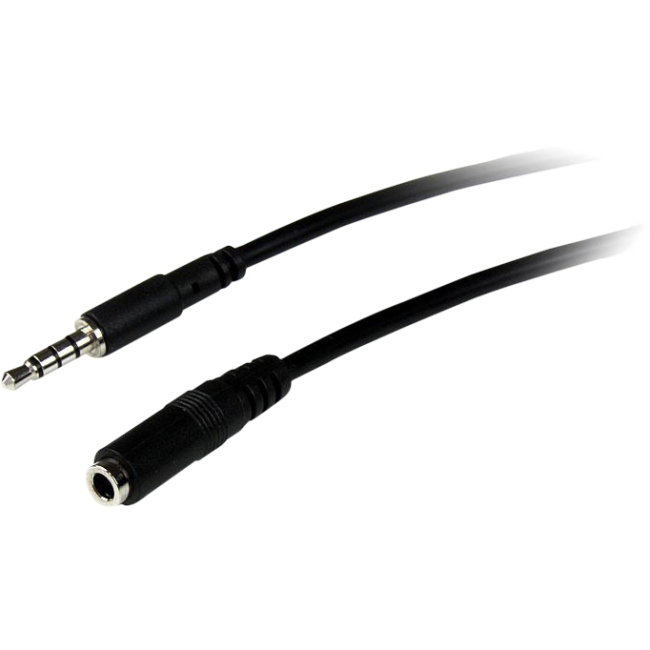 StarTech.com 1m 3.5mm 4 Position TRRS Headset Extension Cable - M/F MUHSMF1M