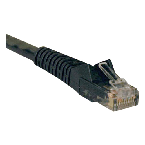 Tripp Lite 6-ft. Cat6 Gigabit Snagless Molded Patch Cable, Black N201-006-BK