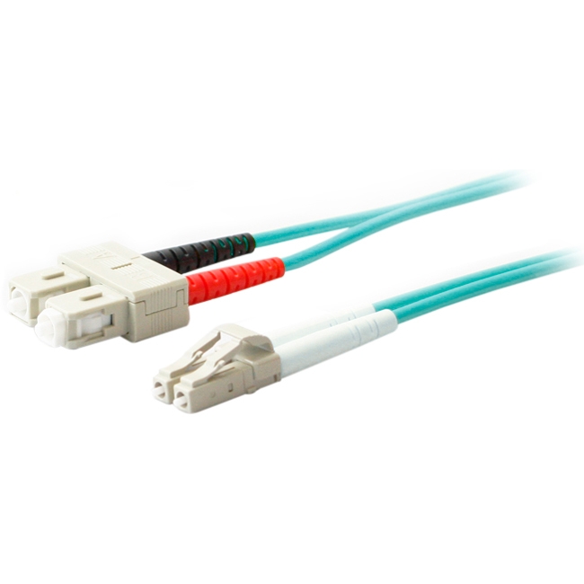 AddOn 8m Multi-Mode Fiber (LOMM) Duplex LC/SC Patch Cable ADD-SC-LC-8M5OM4