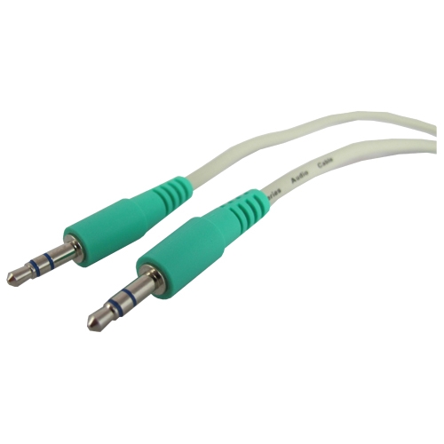 Comprehensive Standard Series Stereo 3.5mm Mini Male To Male Computer Audio Cable 3ft MPS-MPS-3STB
