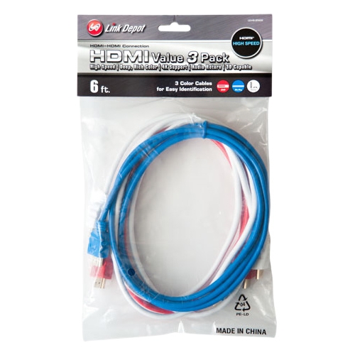 Link Depot HDMI Cable LD-HS-3PACK