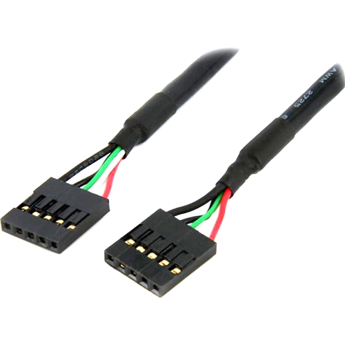 StarTech.com 24in Internal 5 pin USB IDC Motherboard Header Cable F/F USBINT5PIN24 1