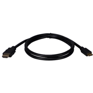 QVS High Speed HDMI to Mini HDMI with Ethernet 1080p HD Camera Cable HDAC-1.5M