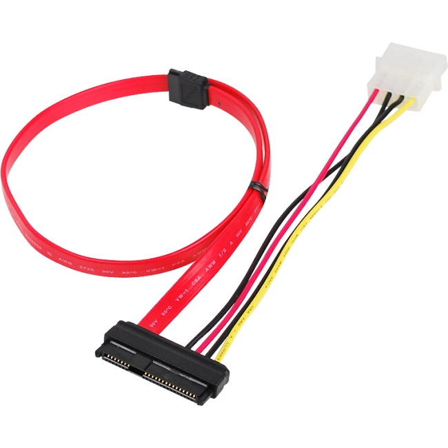 SIIG SFF-8482 to SATA Cable with LP4 Power CB-S20811-S1