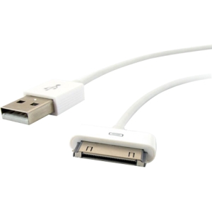Comprehensive 30 Pin Dock Connector to USB A Male Adapter Cable for iPhone 4S, iPad - 3ft. A30-USBA-3ST
