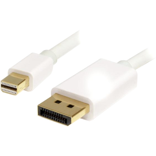 StarTech.com 1 m White Mini DisplayPort to DisplayPort Adapter Cable - M/M MDP2DPMM1MW
