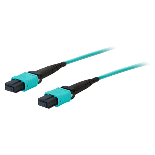 AddOn 20M LOMM OM3 MPO/MPO Aqua Patch Cable w/MTP Connectors ADD-MPOMPO-20M5OM3