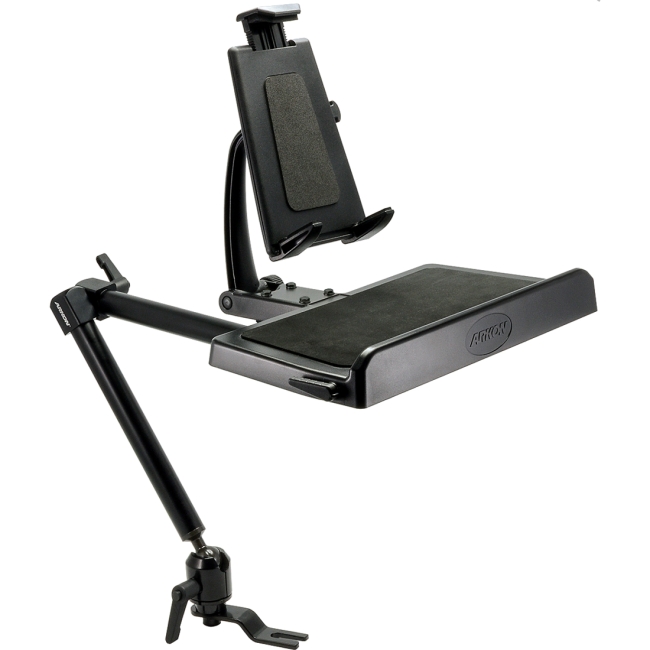 ARKON Universal Tablet 22" Heavy-Duty Seat Rail Mount with Keyboard Tray TCMHD001