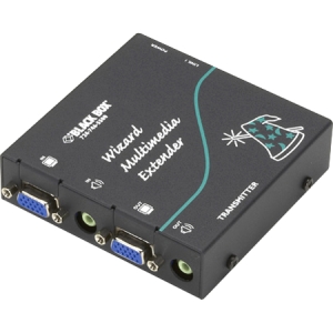 Black Box Wizard Multimedia Transmitter, Single Video/Stereo Audio AVU5001A