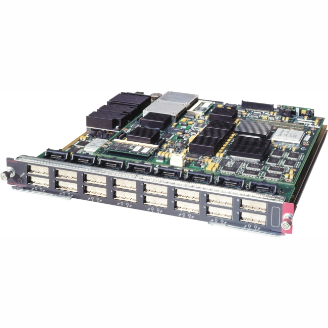 Cisco 16-port 10 Gigabit Ethernet Fiber Module with DFC4 - Refurbished WS-X6816-10G-2T-RF