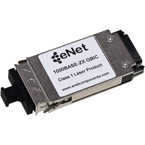 ENET 1000BASE-ZX GBIC 1550nm 70km SMF Transceiver SC Connector 100% 3Com Compatible 3CGBIC97-ENC