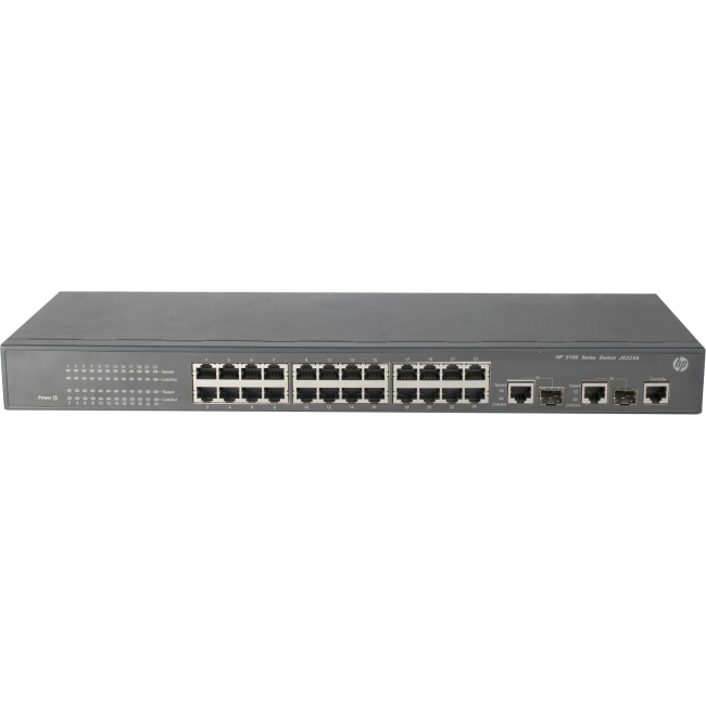 HP Ethernet Switch JG223A#ABA 3100-24 v2 SI