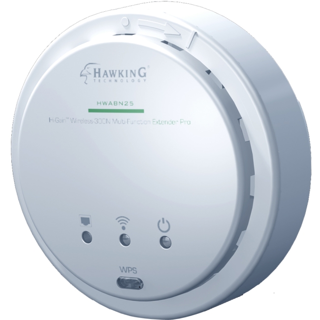 Hawking Hi-Gain Wireless-300N Multi-Function Extender Pro HWABN25