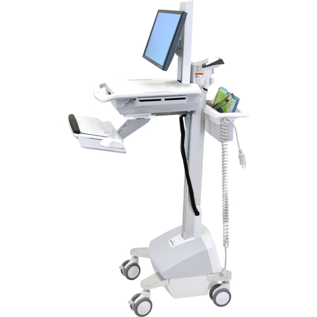 Ergotron StyleView EMR Cart with LCD Pivot, LiFe Powered SV42-6302-1