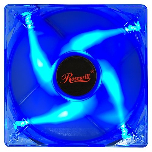 Rosewill 120mm 4 Blue LEDs LED Case Fan RFA-120-BL