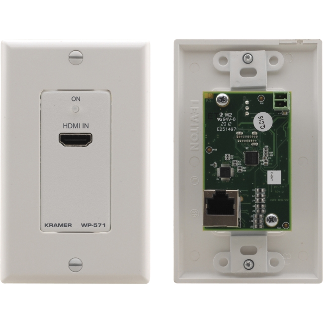 Kramer Active Wall Plate HDMI Over Twisted Pair Transmitter WP-571