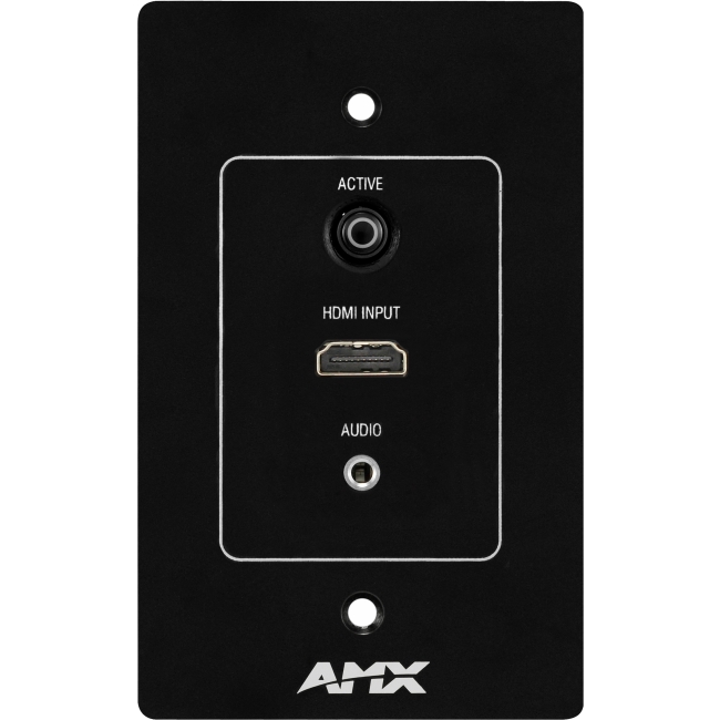 AMX UPX-HDMI+A-US HDMI Pass-Through Universal Transmitter Wallplate (US) FG1402-53-SB