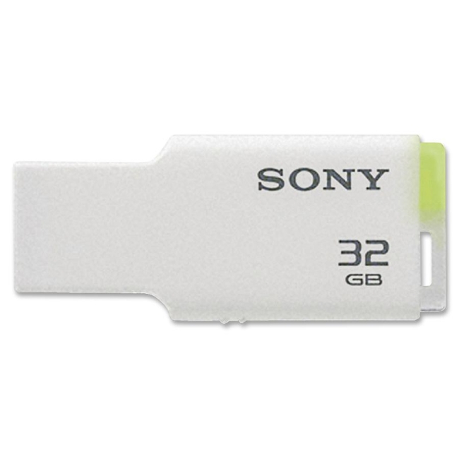 Sony 32GB USB Micro Vault TINY (White) USM32GM/W USM32GM