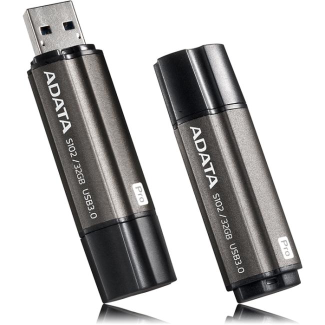 Adata 16GB Superior USB 3.0 Flash Drive - Arc-shape AS102P-16G-RGY S102 Pro
